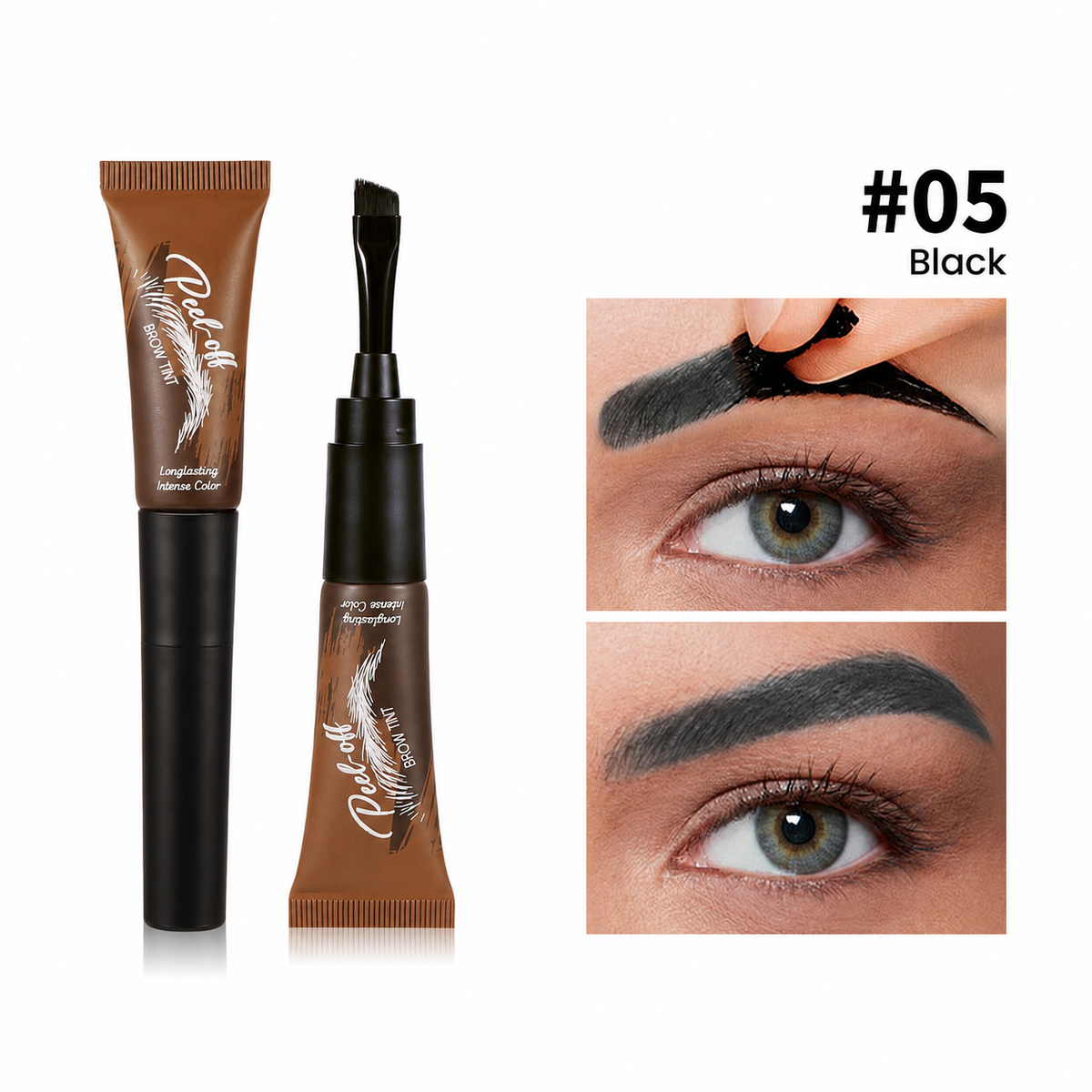 🎨Waterproof Peel-Off Brow Tint – Fuller-Looking Brows Made Easy