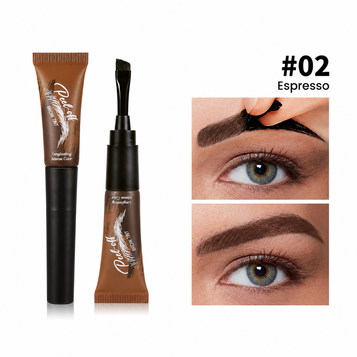 🎨Waterproof Peel-Off Brow Tint – Fuller-Looking Brows Made Easy