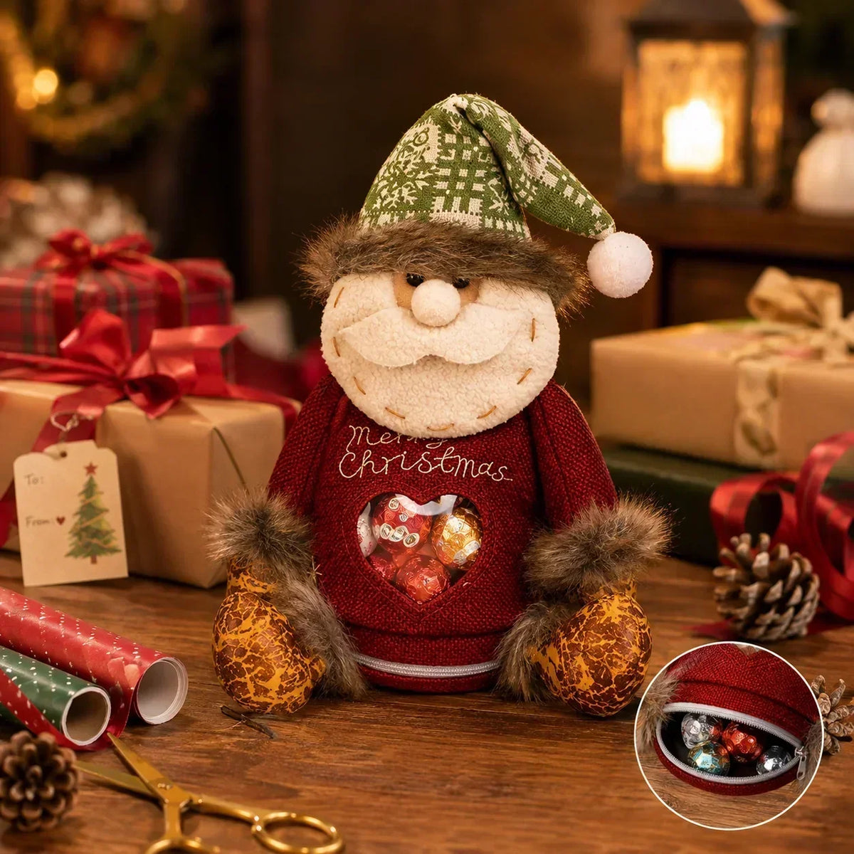 🎅Christmas Gift Bags Zipper Design🎁
