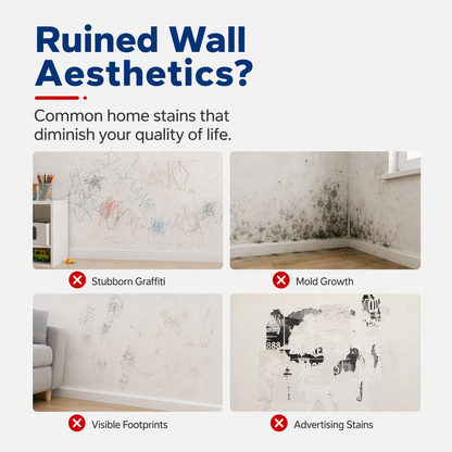 🏠 Waterproof Wall Repair Paste – Quick-Fix Filler with Integrated Roller Brush