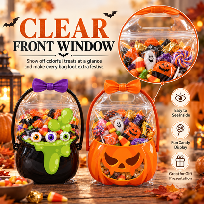 🎃Halloween Plastic Goodie Bags