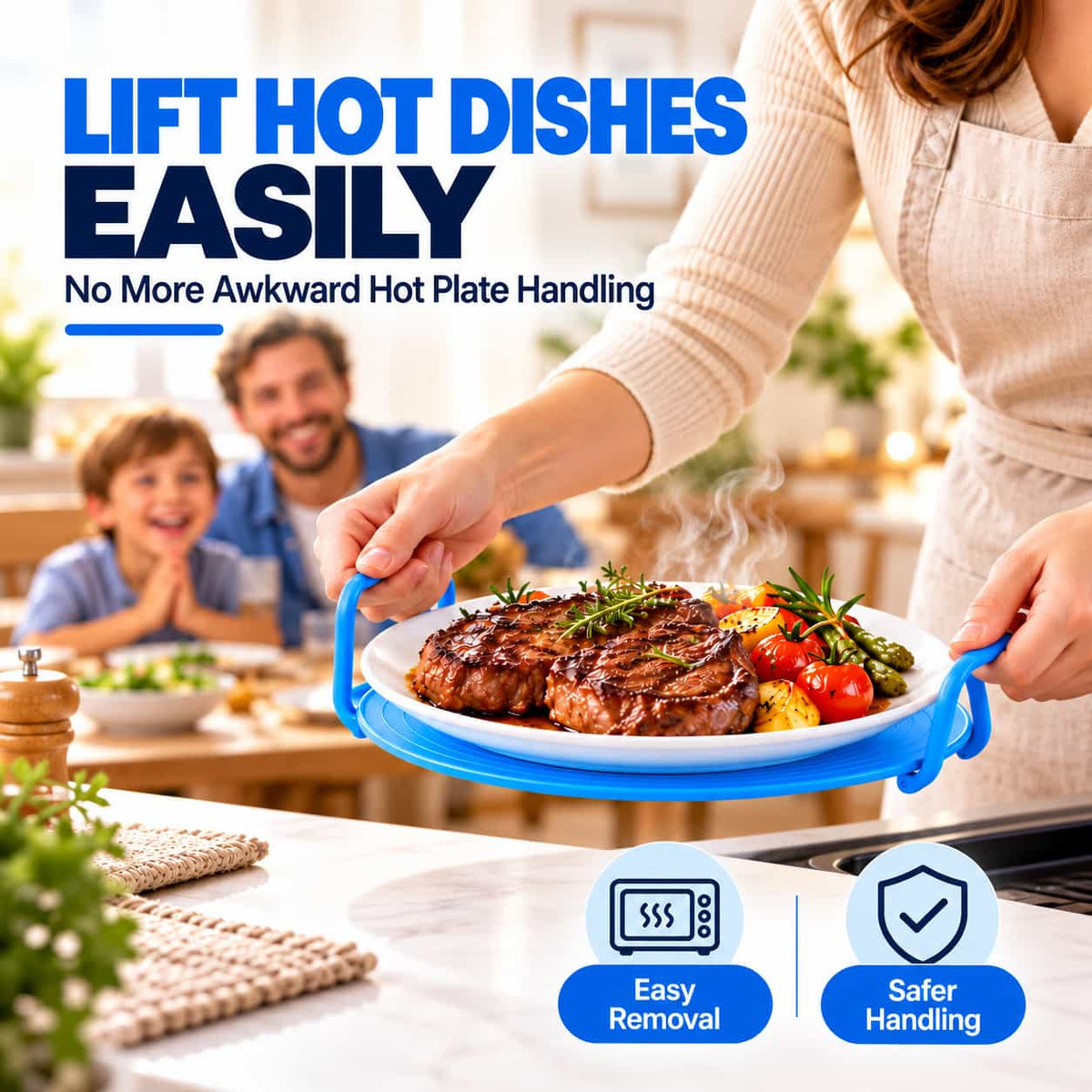 Microwave Heating Rack — Stop Struggling With Hot Plates!