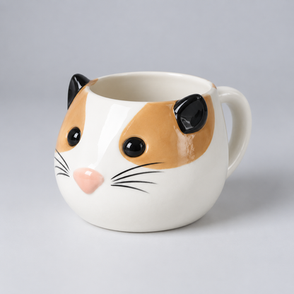 Cute Animal Ceramic Mug – Whimsical Coffee Cup for Daily Rituals