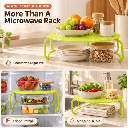 Microwave Heating Rack — Stop Struggling With Hot Plates!