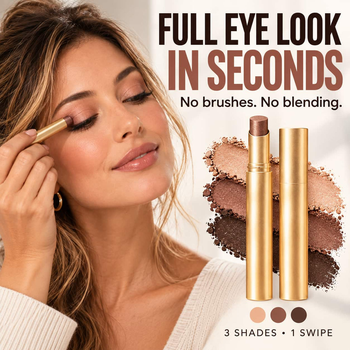 One-Swipe 3-in-1 Eyeshadow Stick