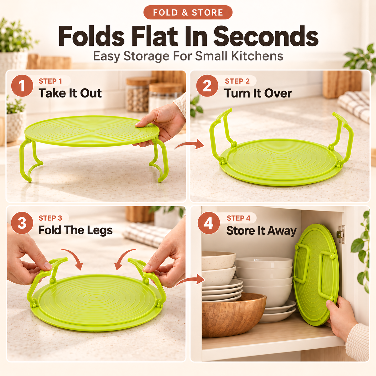 Microwave Heating Rack — Stop Struggling With Hot Plates!