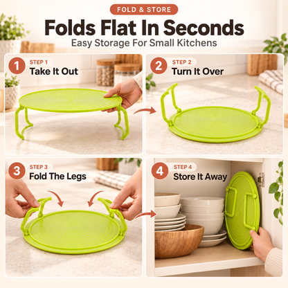 Microwave Heating Rack — Stop Struggling With Hot Plates!