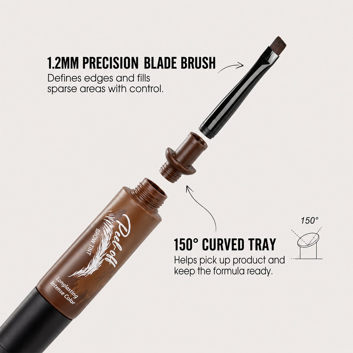 🎨Waterproof Peel-Off Brow Tint – Fuller-Looking Brows Made Easy