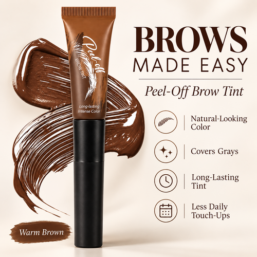 🎨Waterproof Peel-Off Brow Tint – Fuller-Looking Brows Made Easy