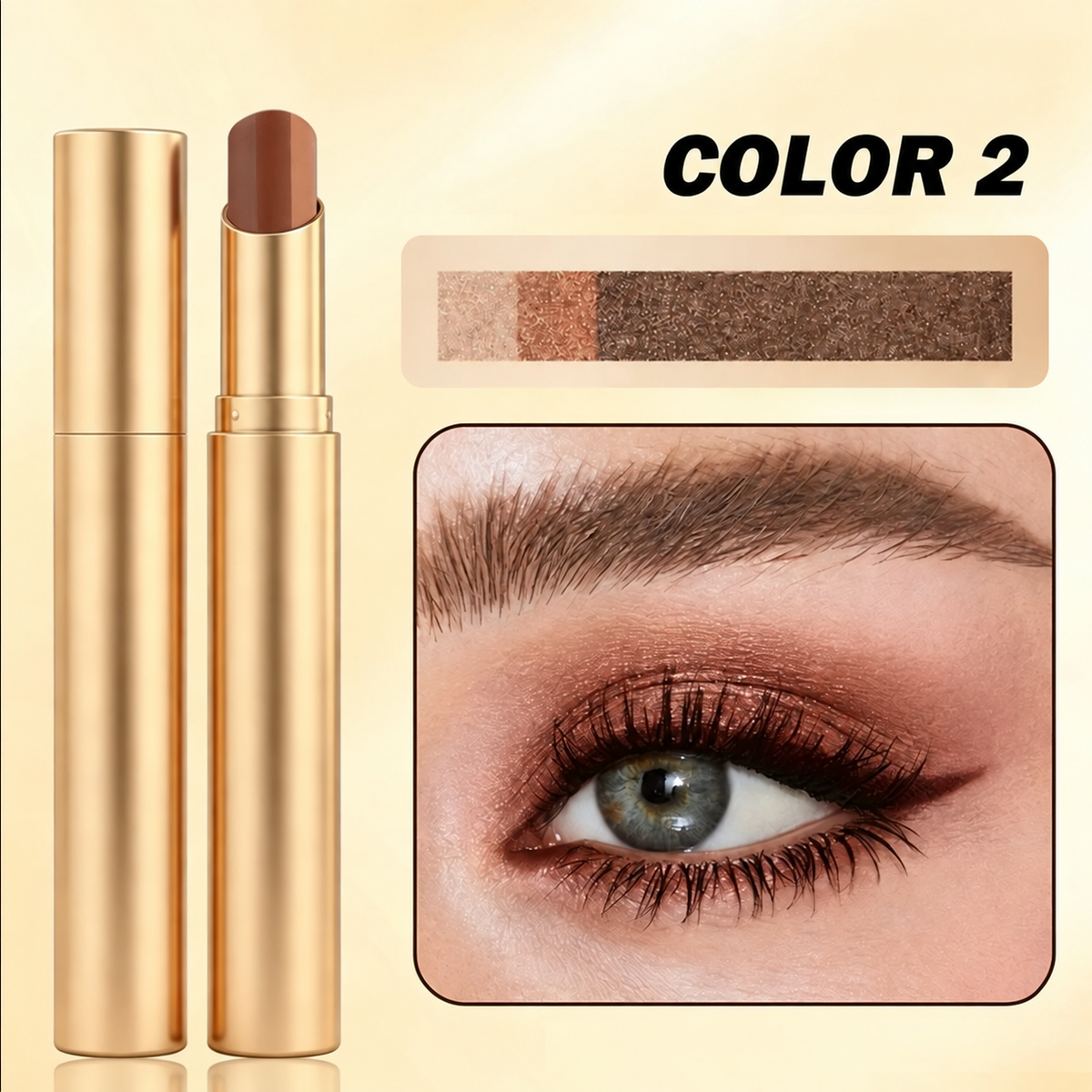 One-Swipe 3-in-1 Eyeshadow Stick