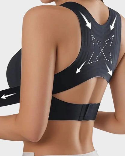 Cross Back Posture Support Bra
