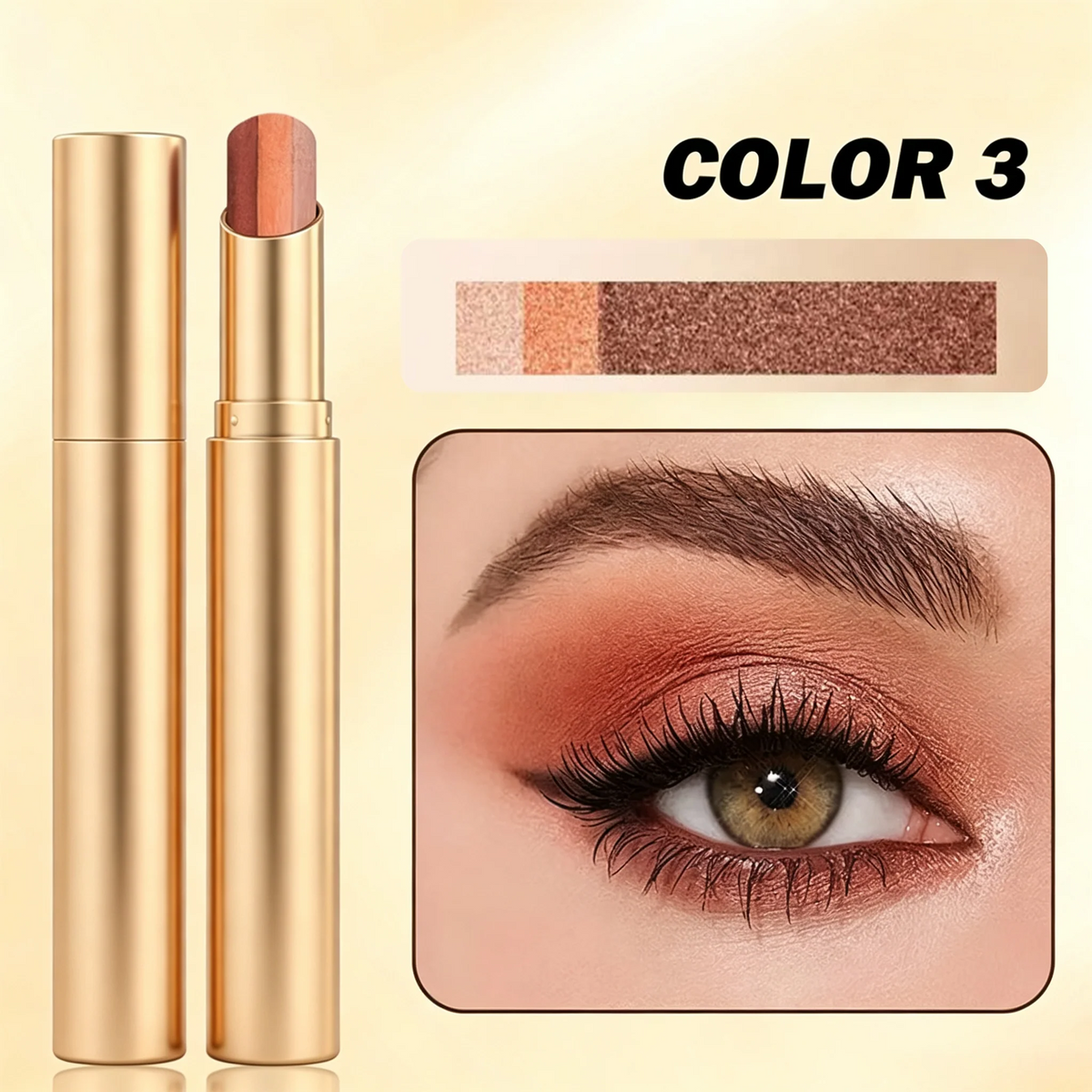 One-Swipe 3-in-1 Eyeshadow Stick