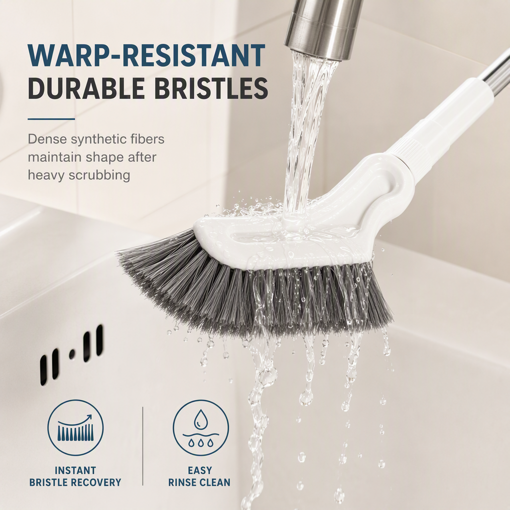 🔥Extendable Floor Scrub Brush – Clean Without Bending